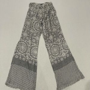 Boho Elastic Waist Pants Wet Seal Small